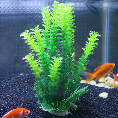 30cm Aquarium Large Artificial Fish Tank Plastic Ornament Water Plant - Picture 9 of 10