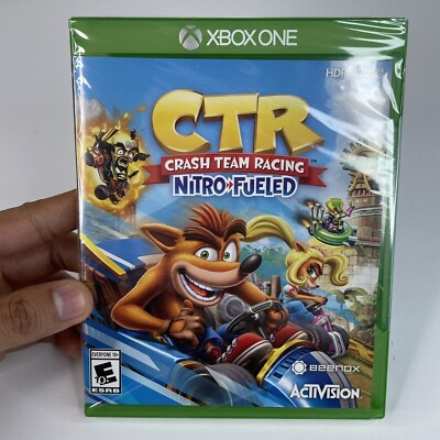 CTR CRASH TEAM RACING NITRO FUELED Microsoft Xbox One BRAND NEW SEALED