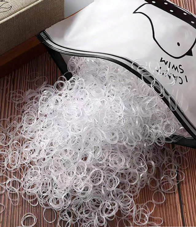 Haargummiband Gummibänder für Dreadlocks Dreads Mini Gummi Bartgummis Gummiringe