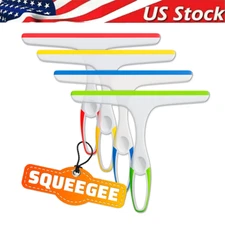 Window Mirror Car Windshield Squeegee Shower Glass Wiper Kitchen House Clean US