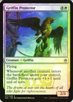 Magic MTG Tradingcard Masters 25 2018 Griffin Protector 17/249 FOIL