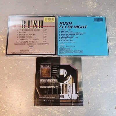 8㎝ CD 入手困難　TWO of US Wish Rush Fly by Night 88 Mercury Permanent Waves 80 Spirit Of Radio