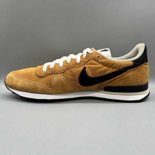 Nike Internationalist Brown Leather Suede 631755-700 Mens Uk 13 Vintage 2015 - Picture 3 of 11