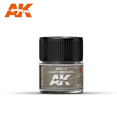 AK Interactive RC313 Real Colors AMT-1 Light Brown Paint Acrylic ...