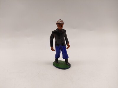 FIGURINES PERSONNAGES PLASTIQUE Starlux Preiser ?? pilote pompier