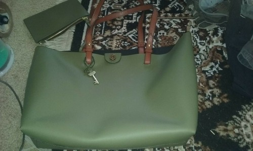 Fossil Rachel Large Tote Rosemary 