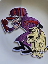 1pcs 9x11cm Dick Dastardly & Mutley Iron On Embroidery Patch