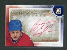 2012-13 ITG Forever Rivals Autographs #ABE Brian Engblom *16223