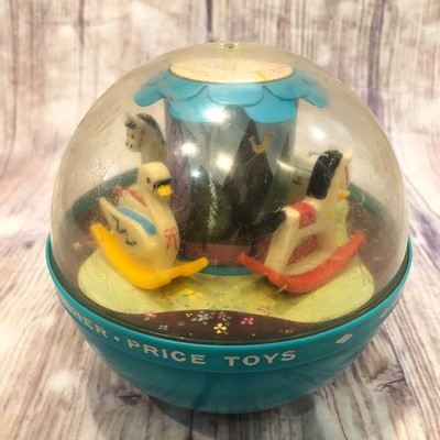 vintage fisher price rocking horse