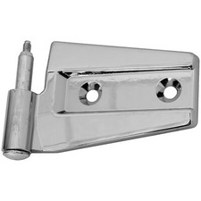 New Door Hinge for 2007-2020 Jeep Wrangler Rear Passenger Side Steel  Silver