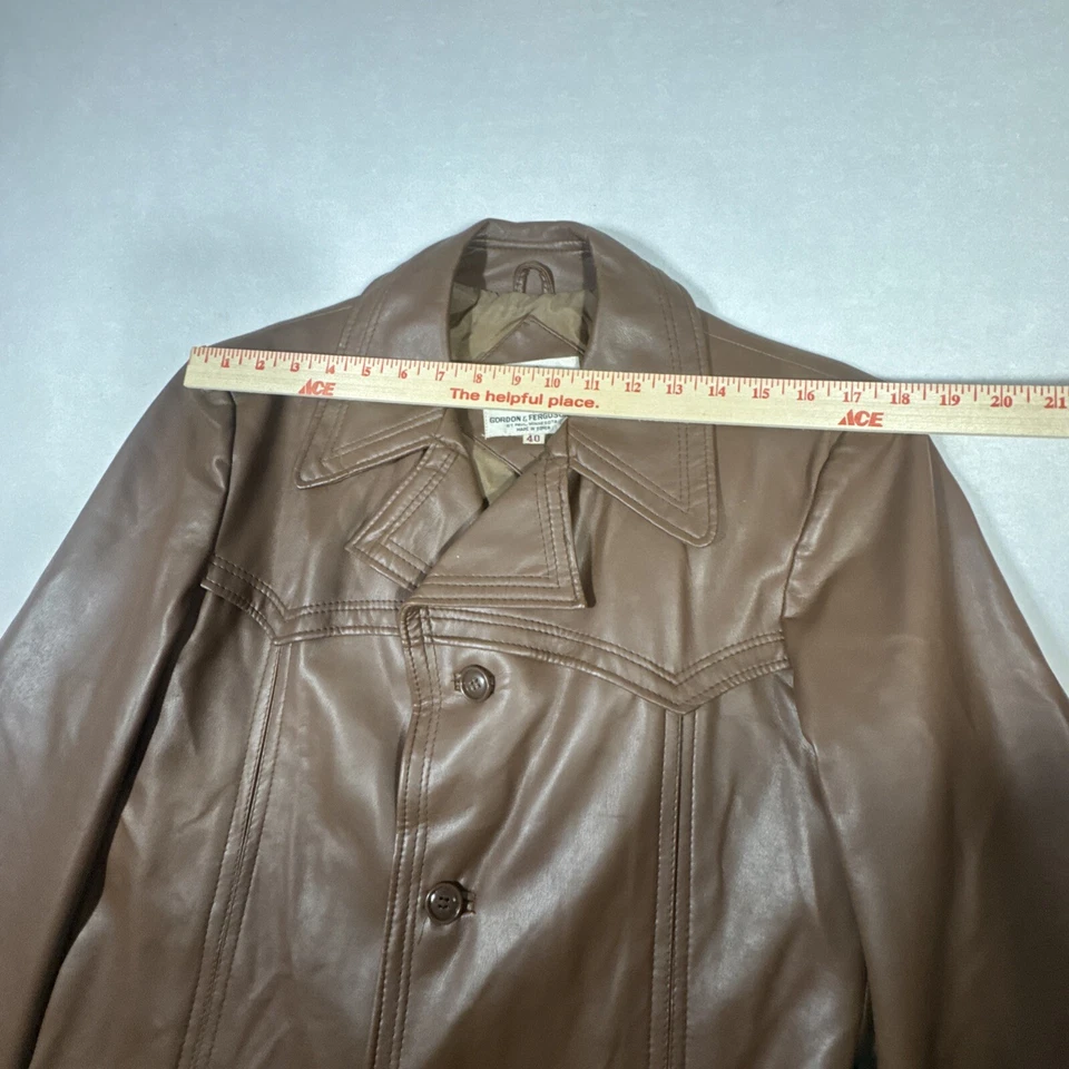 Vintage 70s Sears Field & Stream sz 40 Jacket Fight Club Gordon & Ferguson - Image 3 of 4