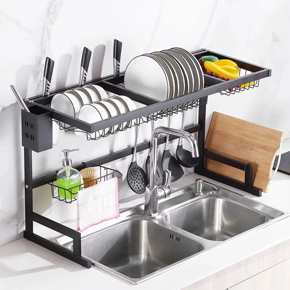 2 tier over sale the sink shelf