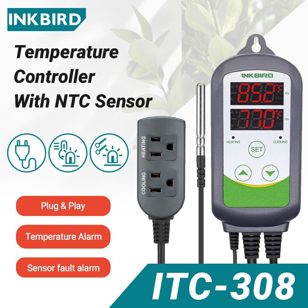 subtraktion sofa tage Inkbird Temperature Controller Thermostat ITC-308 Refrigerator Brewing Heating 705701565505 | eBay subtraktion sofa tage Inkbird Temperature Controller Thermostat ITC-308 Refrigerator Brewing Heating 705701565505 | eBay