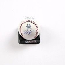 Brandon Lowe Signed Baseball 2025 All Star Game Tampa Bay Rays Beckett