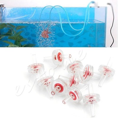 10pcs Aquarium Fish for Tank Co2 Water Air Line Pump One Way Non-Return Check fo
