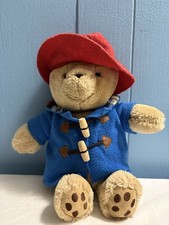 Rainbow Designs Paddington Bear Plush 12" Stuffed Toy Red Hat 2020