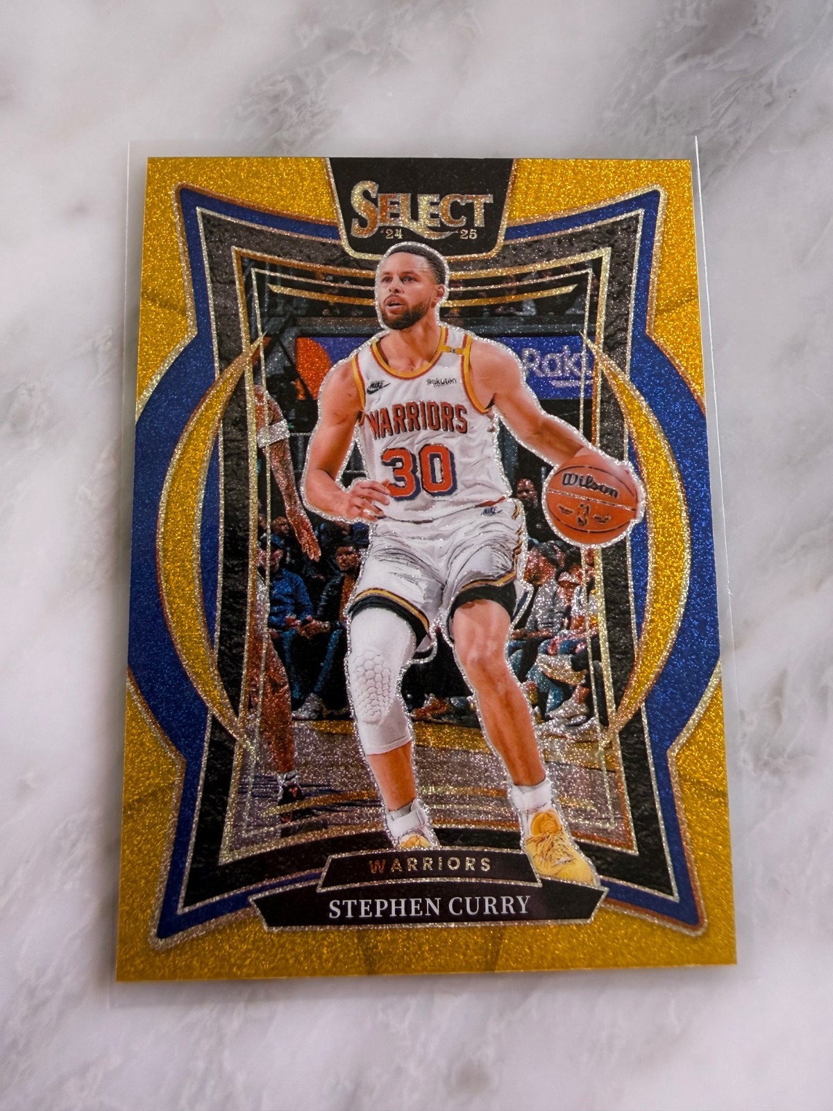 2024-25 Select Stephen Curry Gold Glitter Concourse SSP