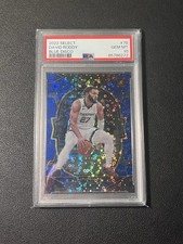 2022 PANINI SELECT BLUE DISCO #78 DAVID RODDY PSA 10 MEPHIS GRIZZLIES /25