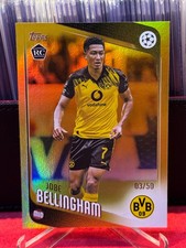 JOBE BELLINGHAM 2025-26 Topps UEFA UCC Gold Foil 03/50 RC Dortmund Engaland