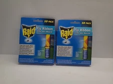 Raid FR10 Fly Ribbon Traps Two 10 Packs 