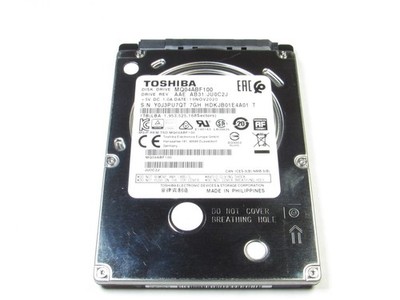 Toshiba MQ04ABF100 1TB 2.5'' SATA III Laptop HDD 5400RPM Health 100%