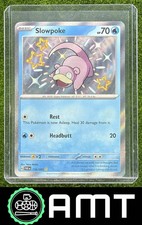 Slowpoke 2024 Pokemon Paldean Fates #116/091 Shiny Rare