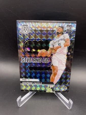 2024-25 Panini Mosaic Give And Go Mosaic Prizm Stephon Castle #6 Rookie RC