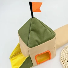 Hamster Hideout Cozy Guinea Pig Tunnel Toy for Rat Small Animals