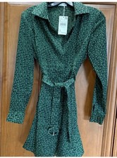 NWT MNG By Mango Wrap Dress XS
