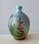 ANTIQUE 794 ROYAL BAYREUTH HAND PAINTED COUNTRY SCENE MINIATURE TAPESTRY VASE — photo 5