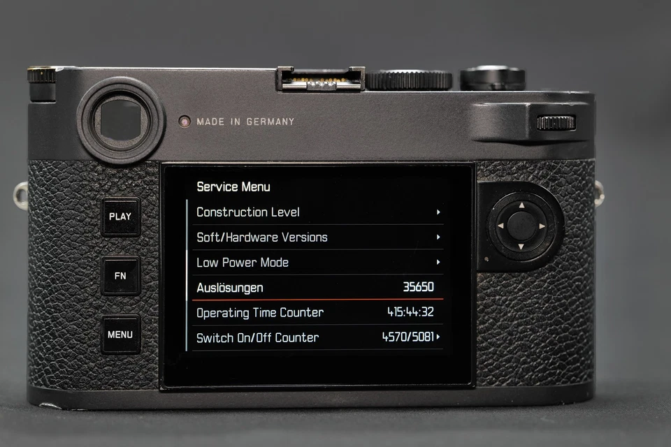 LEICA M11-P schwarz lackiert 20211 - v. 29.04.2024 (~ 35660 Auslös.) ROTER PUNKT - Bild 2 von 4