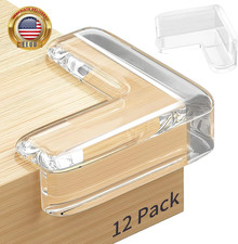 12 Pack Table Protectors, Corner Protector for Baby, Clear Furniture Corner Guar