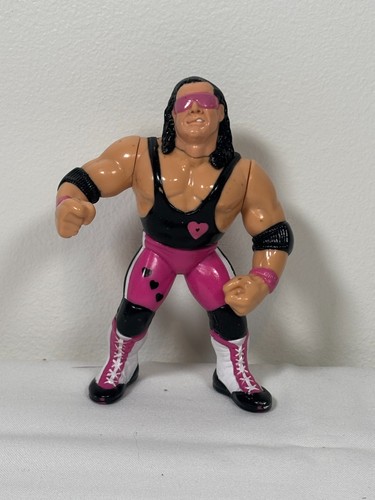 Vintage 1991 WWF Hasbro Series 4 BRET HITMAN HART ...