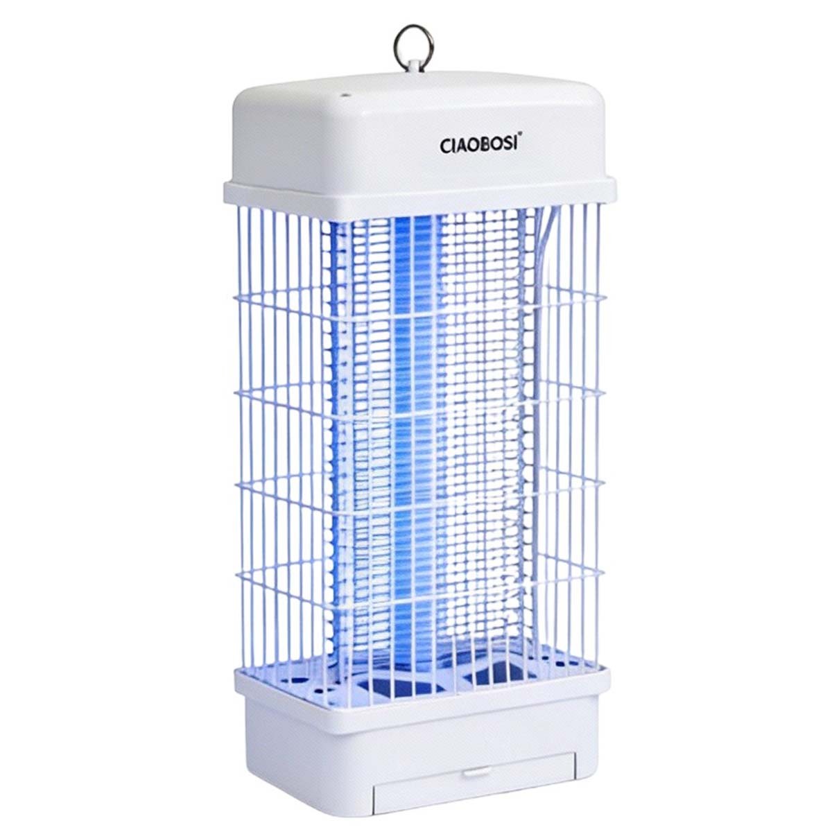 Appareil anti-moustique et mouches UV 10W Avizar blanc pour maison et bureau