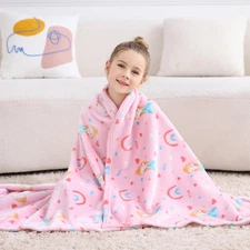Softan Princess Blanket for Girls Kids Throw Blanket for Boys and Girls Soft ...