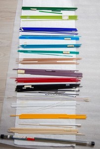 Over 100 Premium Moretti and Uroboros Rods in Vibrant Colors