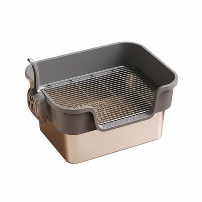 Kaninchenklo aus Edelstahl leicht zu reinigen Kaninchentoilette langlebig