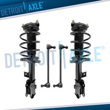 FWD Front Struts w/ Coil Spring Sway Bars Kit for Kia Sportage Hyundai Tucson