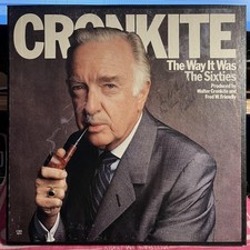 Walter Cronkite - The Way It Was - The Sixties *SIGNED/BOX* - SPOKEN WORD / USED
