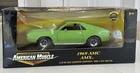 American Muscle 1:18 1969 AMC AMX  Green w/Black Stripes, #32833, NIB