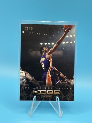 2012/13 Panini Kobe Anthology Kobe Bryant Gold 21/24 #28 Los Angeles Lakers