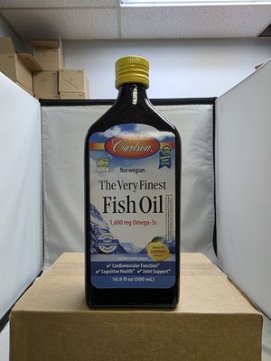 Carlson Norwegian The Very Finest Fish Oil 1600 Mg Of Omega 3's. (16.9 Oz)