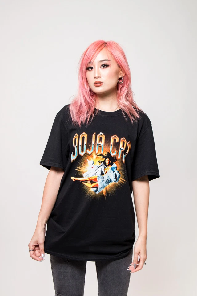 Doja Cat T Shirt Planet Her Space Logo Nue offiziell Unisex Schwarz Size XL - Bild 1 von 3