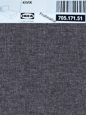 IKEA KIVIK Bezug für Récamiere Gunnared mittelgrau 705.171.51 NEU OVP