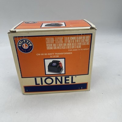 Lionel CW-80 80W AC Transformer 120V Direction Whistle Bell Throttle MPN 6-14198
