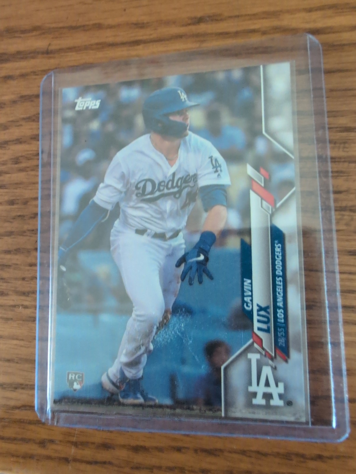 2020 Topps Gavin Lux #292 Advanced Stats /300 (RC)