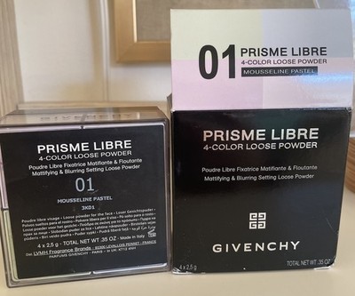 Givenchy PRISME LIBRE LOOSE POWDER 01 MOUSSELINE PASTEL 10g / .35 oz Full Size