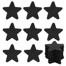 1.6" Carpet Spot Markers, 35Pcs Star Floor Dots Markers, Black