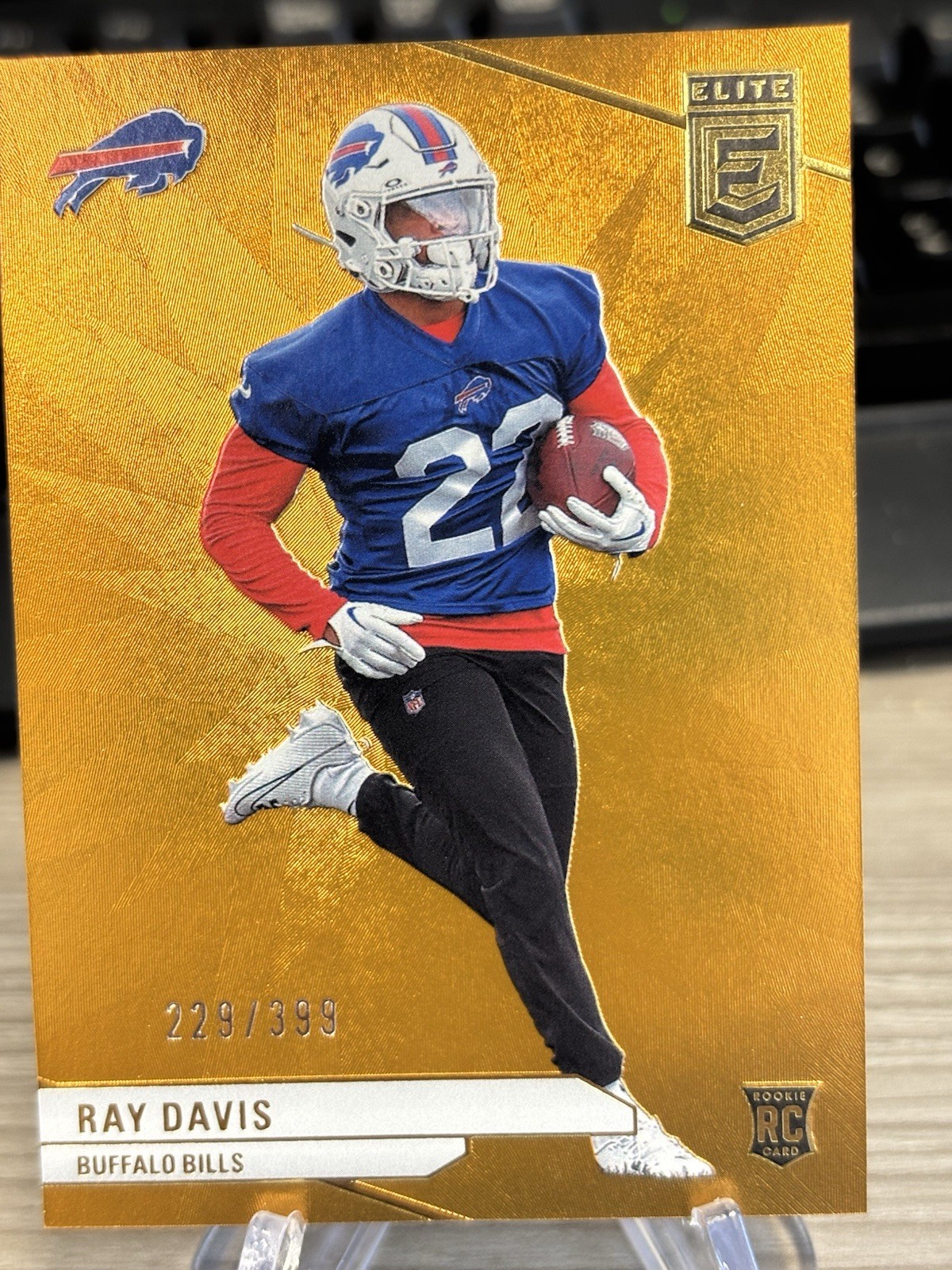 2024 Panini Donruss Elite - Rookies Ray Davis #154 Orange /399 (RC) W139