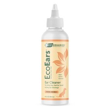 Vet Organics EcoEars Dog Ear Cleaner   Natural Infection Formula, 4 oz